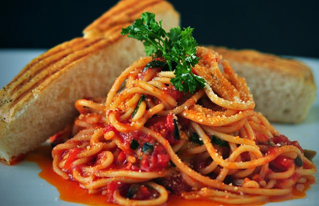 ミートソースのパスタの夢